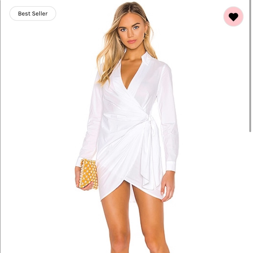 SUPERDOWN Sophia Draped Mini Dress